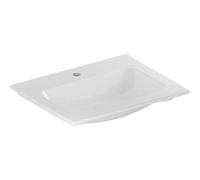 Geberit iCon meuble lavabo 501843002 60 x 48 cm, trou pour robinetterie au milieu, sans trop-plein, blanc /KeraTect