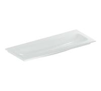 Geberit Geberit iCon Meuble lavabo 120x48 cm sans trous de robinet, sans trop-plein, blanc Quantité:1