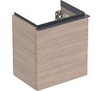 Geberit iCon lave-mains meuble bas 502300JH1 37x41,5x27,9cm, porte 2000 , charnières à droite, chêne, poignée lave mate