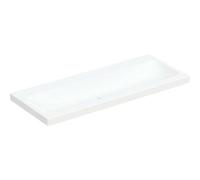 Geberit Lavabo iCon lumineux 501837007 120x48 cm sans trou pour robinetterie sans trop-plein blanc