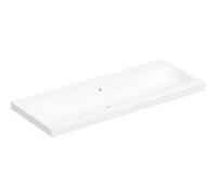 Geberit Lavabo iCon Light 120 x 48 cm sans trou pour robinetterie avec trop-plein blanc KeraTect