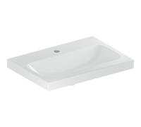 Geberit iCon Lavabo Light 501841006 60x42cm, trou pour robinetterie au milieu, sans trop-plein, blanc KeraTect