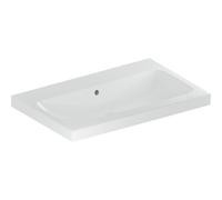 Geberit iCon Light lavabo 501835004 75x48cm, sans trou pour robinetterie, avec trop-plein, blanc KeraTect