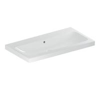 Geberit iCon Light lavabo 501836004 90x48cm, sans trou pour robinetterie, avec trop-plein, blanc KeraTect
