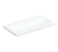 Geberit Lavabo iCon 501836007 lumineux 90x48cm sans trou, sans trop-plein, blanc