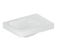 Geberit iCon light lave-mains 501830004 38x28cm, sans trou pour robinetterie, sans trop-plein, blanc KeraTect
