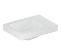 Geberit iCon light lave-mains 501830004 38x28cm, sans trou pour robinetterie, sans trop-plein, blanc KeraTect