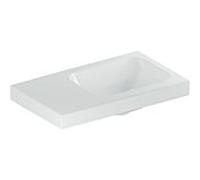 Geberit Lave-mains iCon Light 501833003 – 53×31 cm – sans trou, sans trop-plein, rangement – blanc