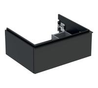 Geberit iCon meuble sous-lavabo 59,2x24,7x47,6cm 1 tiroir avec softclose Panneau de particules lave mat 502.310.jk.1