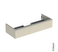 Geberit iCon meuble sous-vasque 502313JL1 118,4x24,7x47,6cm, poignée sable brillant/sable mat