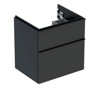 Geberit iCon meuble sous-vasque 502303JK1 59,2x61,5x47,6cm, 2 tiroirs, lave mat/lave mat