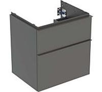 Geberit Meuble sous-vasque iCon 502303JK1 – 2 tiroirs – 59,2×61,5×47,6 cm – lava mat