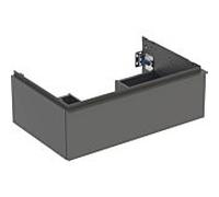 Geberit Meuble sous-vasque iCon 502311JK1 1 tiroir 74 × 24,7 × 47,6 cm lave mat/lave mat