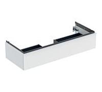 Geberit iCon meuble sous-vasque 502313013 118,4x24,7x47,6cm, blanc mat/poignée blanc mat