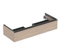 Geberit iCon, armoire basse pour lavabo, 1 tiroir, 118,4x24,7x47,6 cm, 502313, 502313JH1, Couleur: Façade/carcasse : structure en chêne/mélaminé, poignée : lave/poudrage mat - CM