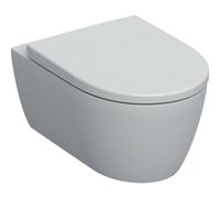 Geberit Icon Pack WC suspendu - 36x53x37.5cm - abattant - sans bride - fermeture douce - déclipsable - blanc mat 501.663.jt.1