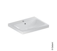 Geberit iCon lavabo 60x48 cm rectangulaire à poser blanc mat 501.847.JT.1