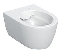 Geberit iCon lavage mural WC 502380008 36x49cm, projection raccourcie, forme fermée, sans rebord, blanc /KeraTect