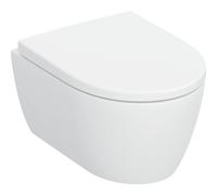 Geberit Icon WC suspendu pack 49 cm, chasse d'eau turbo, abattant blanc mat 503.049.jt.1