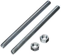 Geberit Jeu de tiges filetées M12 pour cuvette suspendue 240189001 2 unités