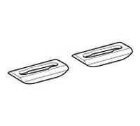 Geberit jeu de chevilles à bascule avec rondelle 244133001 plastique