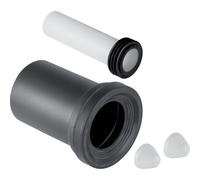 Geberit Raccord de connexion pour paroi de WC 152 426 461 – Ø 90 mm / 185 mm – PE