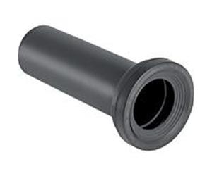 Geberit jeu de pièces de raccordement 131083161 noir, pour support WC sur siphons muraux