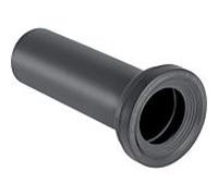 Geberit jeu de pièces de raccordement 131083161 noir, pour toilettes indépendantes sur siphon mural