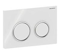 Geberit Plat de chasse Kappa 21 115240KJ1 blanc / chrome brillant