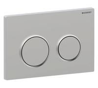 Geberit Plaque de déclenchement Kappa 21 115240KN1 – mat/chromé-mat – double-chasse plastique