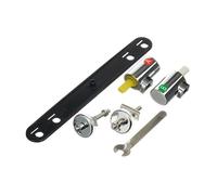 Geberit Kit de charnières pour abattant WC à fermeture rapide 244.202.00.11