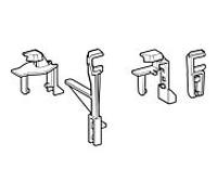 Geberit kit de conversion robinet de chasse 242825001 pour réservoir encastré Sigma 12cm / Omega
