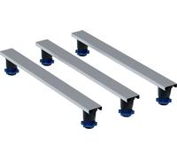 Set de pieds et de traverses Geberit pour receveur de douche en rÃ©sine de pierre, pieds rÃ©glables en hauteur de 9 Ã 21 cm - 554.955.00.2