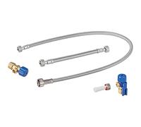 kit de raccordement d'eau Geberit 131013001 hauteur 101 cm, pour modules sanitaires WC , raccordement d'eau en bas