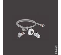 Geberit Kit de raccordement d'eau pour WC AquaClean Tuma, réservoirs encastrés 12 cm, 147035001,