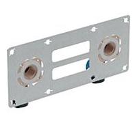 Geberit Kit de supports de raccordement FlowFit 619621001 DN 15, Ø 20 mm, Rp 2000 / 2, 6,8 cm, 90 degrés, 2 fois