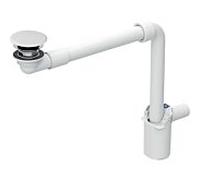 Geberit lavabo match0 152089011 d = 32mm, sortie libre et blanc valve, match1 / chromé brillant