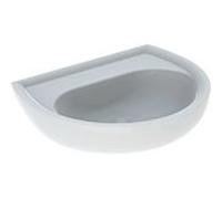 Geberit Renova lavabo 223961000 60 x 49 cm, sans trou pour robinetterie, sans trop-plein, complètement fermé, blanc