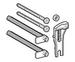 Geberit leviers match0 241465001 pour plaque de commande Delta 20, rinçage en 2 quantités
