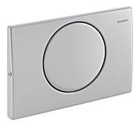 plaque de commande Geberit Mambo 115751001 acier inoxydable