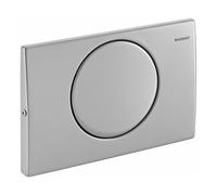 Geberit Mambo bouton de chasse d'eau pour WC acier 115.751.00.1