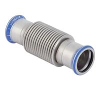 Geberit Mapress Acier inoxydable Compensateur axial avec manchons à sertir, DN 2