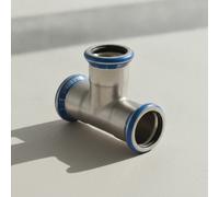 Raccord Plomberie Geberit Mapress en T en inox égal d54-54-54 31008