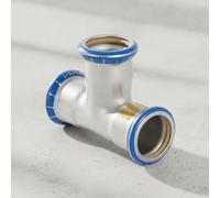 Geberit Mapress Acier inoxydable Té égal (gaz), DN 32, 34032