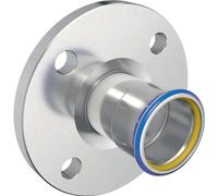 Geberit Mapress Bride en acier inoxydable PN 10/16, avec manchon à sertir (gaz),