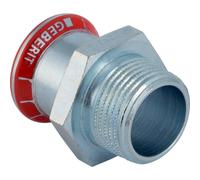 Geberit Mapress c acier pièce de pointe zinguée dr. 1/2 bux22mm 21715