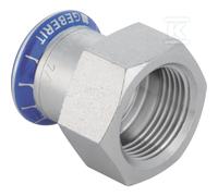 Geberit Mapress Edelstahl raccord d22-Rp¾ 31806