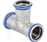 Geberit Mapress Edelstahl Té égal d42 31007