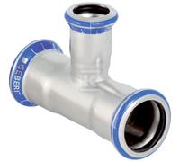 Geberit Mapress Edelstahl Té réducteur d18-15 31204
