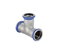 Raccord Plomberie Geberit Mapress en T en inox égal d28-28-28 31005